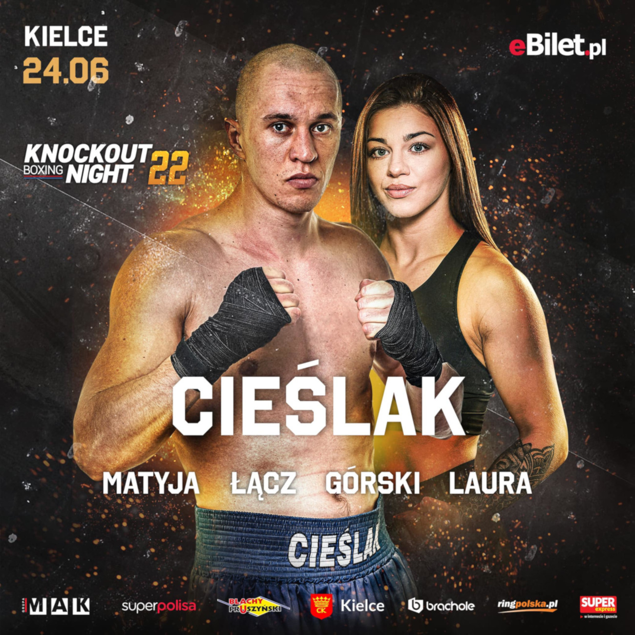 Michał Cieślak wraca 24 czerwca na gali Knockout !